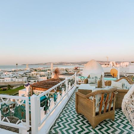 Riad Villa With Mediterranean Sea Views Of Spain And Gibraltar Tanger Exterior foto