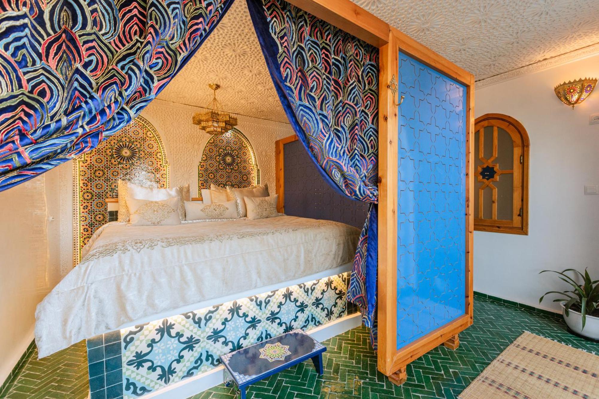 Riad Villa With Mediterranean Sea Views Of Spain And Gibraltar Tanger Exterior foto